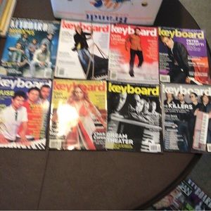 Keyboard Magazine Lot (8) 2005.